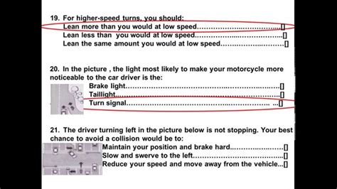 how hard is motorcycle written test|free motorcycle test 25 questions.